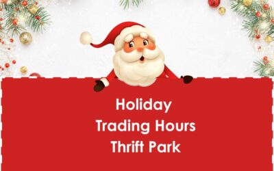 Holiday Trading Hours at Thrift Park
