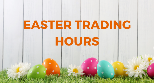 Easter Trading Hours at Thrift Park