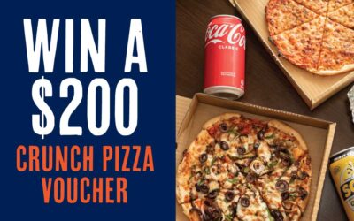 WIN a $200 Crunch Pizza Voucher